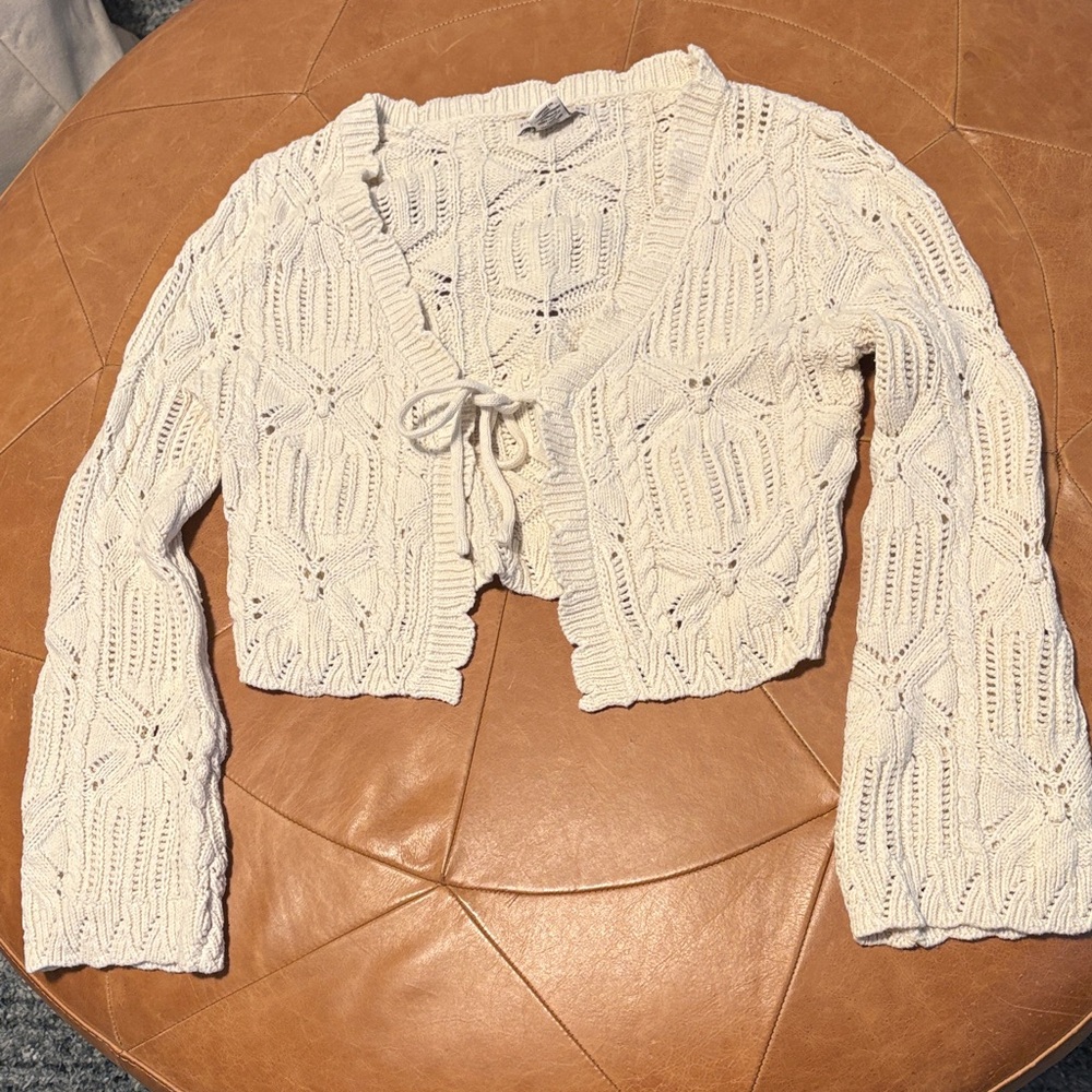 Sincerely Jules Cream Knit Women's Sweater